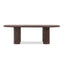 CDT14022-FX 2.1m Dining Table - Dark Brown