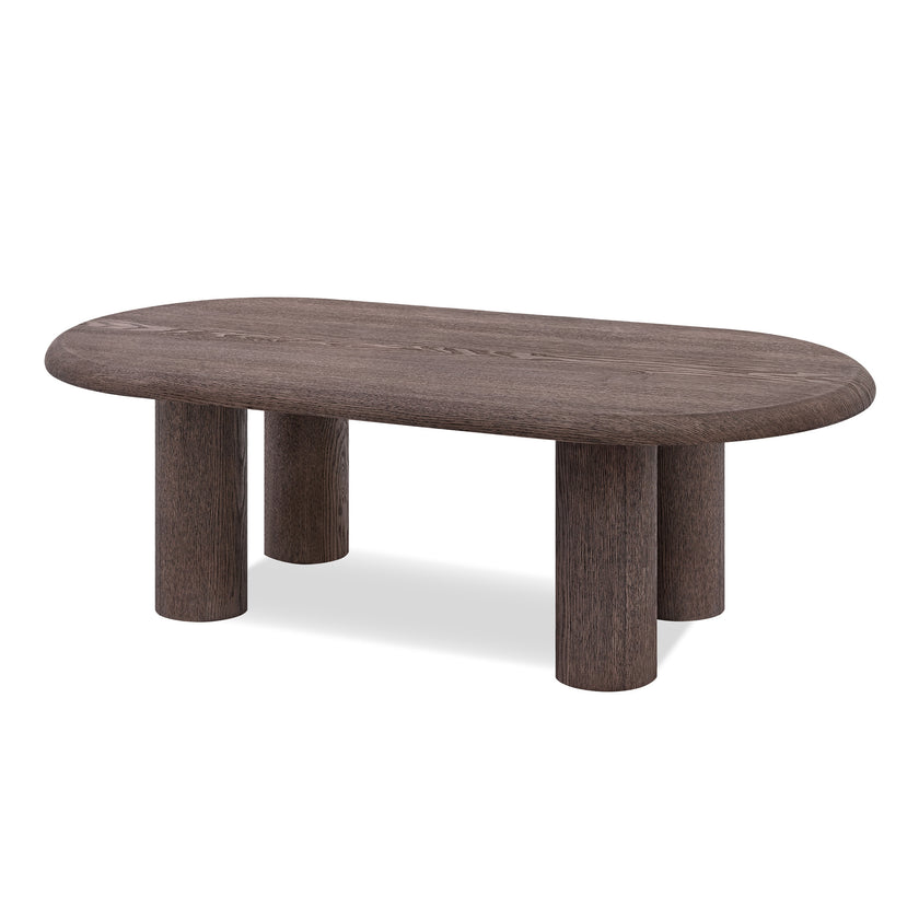 CDT14022-FX 2.1m Dining Table - Dark Brown
