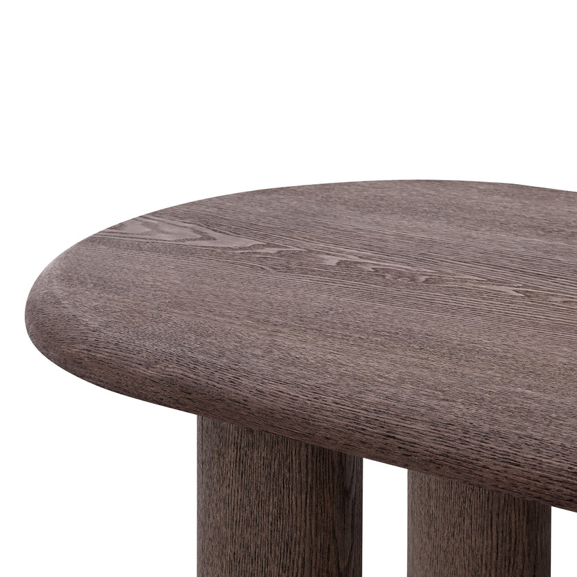 CDT14022-FX 2.1m Dining Table - Dark Brown