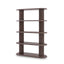 CDT14023-FX 1.7m High Bookshelf - Dark Brown