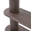 CDT14023-FX 1.7m High Bookshelf - Dark Brown