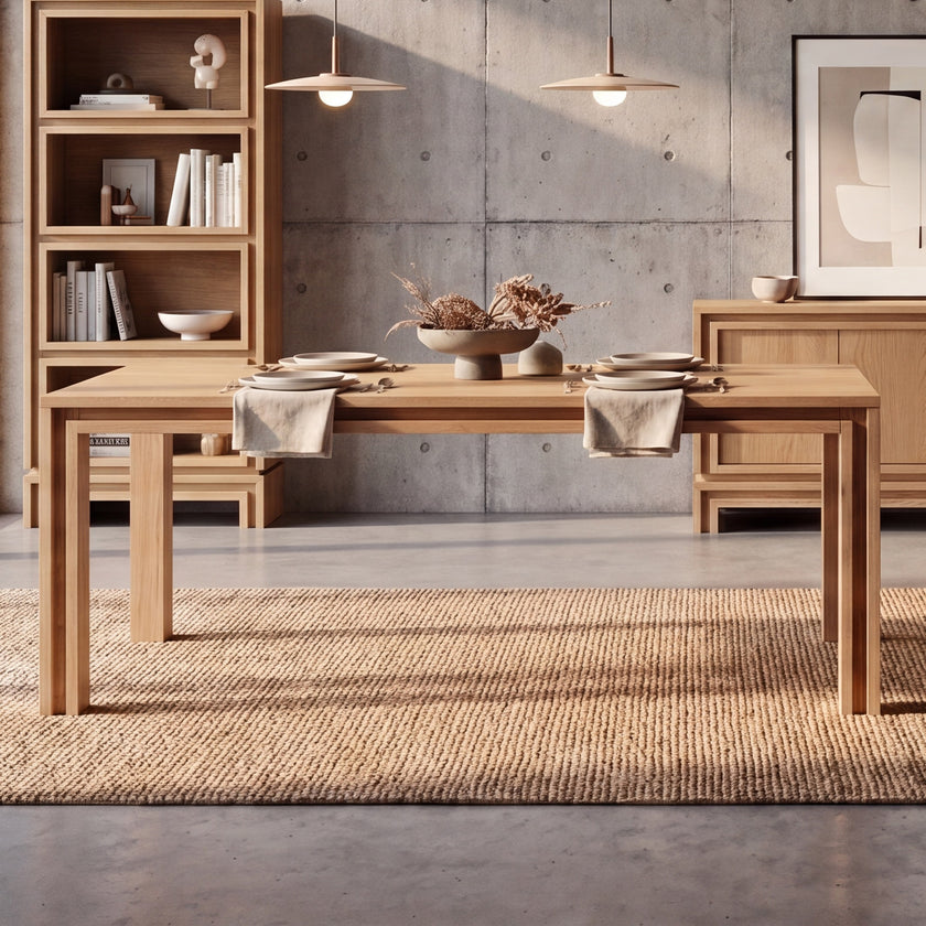 CDT14024-FX 2m Dining Table - Natural