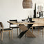 CDT14029-FX 1.95m Dining Table - White Washed Natural