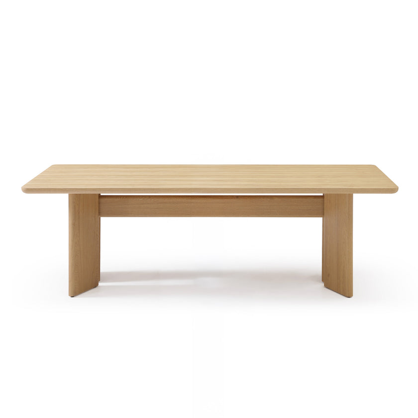 CDT14031-RX 2.4m Dining Table - Ash Natural