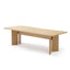 CDT14031-RX 2.4m Dining Table - Ash Natural