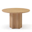 CDT14035-RX 1.2m Round Dining Table - Ash Natural