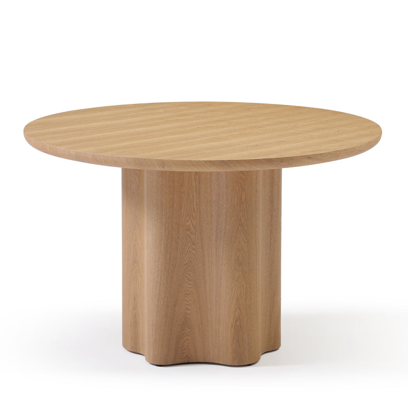 CDT14035-RX 1.2m Round Dining Table - Ash Natural