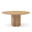 CDT14037-RX 1.6m Round Dining Table - Ash Natural