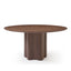 CDT14038-RX 1.6m Round Dining Table - Ash Walnut