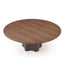 CDT14038-RX 1.6m Round Dining Table - Ash Walnut