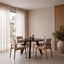 CDT2747 - 1.5M Round Dining Table - Full Black