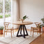 CDT2801-VN Round Dining Table - Oak