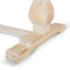 CDT511 198cm Dining Table - Rustic White Washed