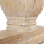 CDT511 198cm Dining Table - Rustic White Washed