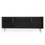 Ex Display - CDT6314-VA 2.2m Buffet Unit - Textured Espresso Black