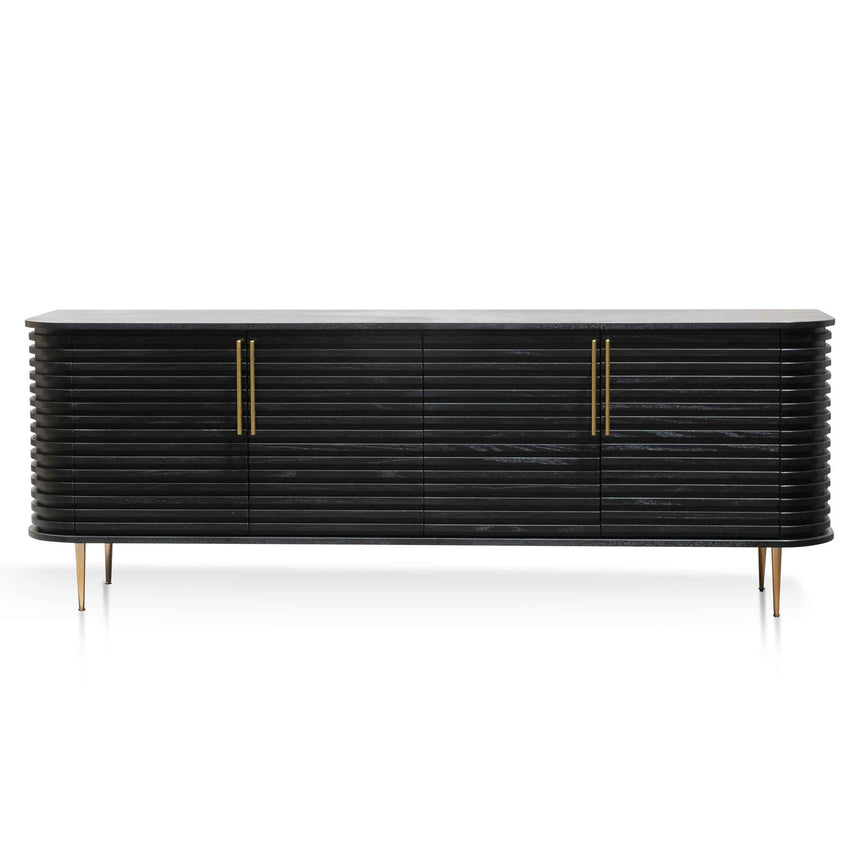 Ex Display - CDT6314-VA 2.2m Buffet Unit - Textured Espresso Black