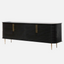 Ex Display - CDT6314-VA 2.2m Buffet Unit - Textured Espresso Black