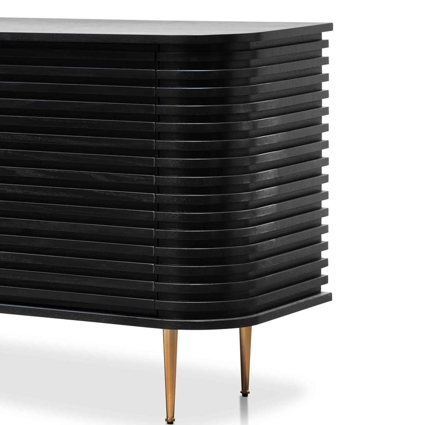 Ex Display - CDT6314-VA 2.2m Buffet Unit - Textured Espresso Black