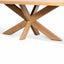 Ex Display - CDT6629-CH 2.2m Wooden Dining Table - Distress Natural