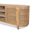 CDT6768 2.1m Sideboard Unit - Natural with Rattan Doors