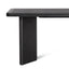Ex Display - CDT6780-NI 2.4m Elm Dining Table - Full Black