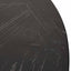 Ex Display - CDT6837 1.6m Round Dining Table - Full Black