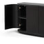 Ex Display - CDT6981-DW 1.6m Veneer Top Buffet Unit - Full Black