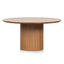 Ex Display - CDT6985-CN 1.5m Wooden Round Dining Table - Natural