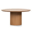 Ex Display - CDT6985-CN 1.5m Wooden Round Dining Table - Natural