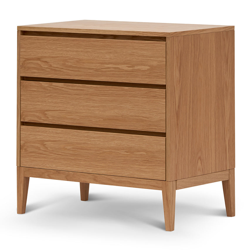 CDT8068-CN 3 Drawers Dresser Unit - Natural Oak