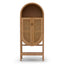 CDT8138-NI 65.5cm Rattan Door Cabinet - Natural
