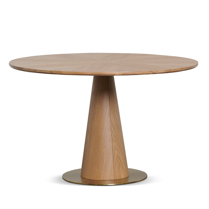 CDT8719-RB 1.2m Round Dining Table - Natural