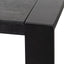 Ex Display - CDT8267-DW Extendable Wooden Dining Table - Black