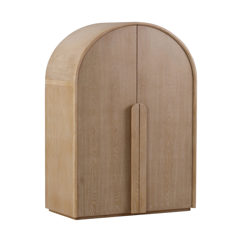 CDT8439-KD 1.18 (H) Wooden Storage Cabinet - Full Black