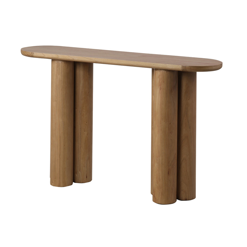 CDT8978-CN 1.6m Console Table - White Oak