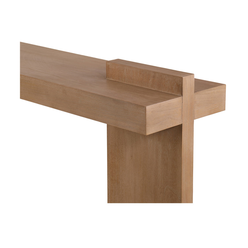 CDT8293-NI 1.6m ELM Console Table - Natural