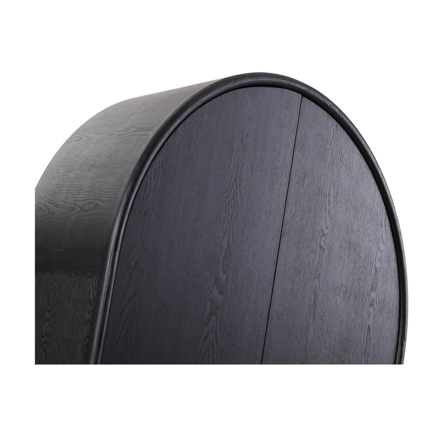 Ex Display - CDT8295-NI 150cm (H) Ash Curve Cabinet - Full Black