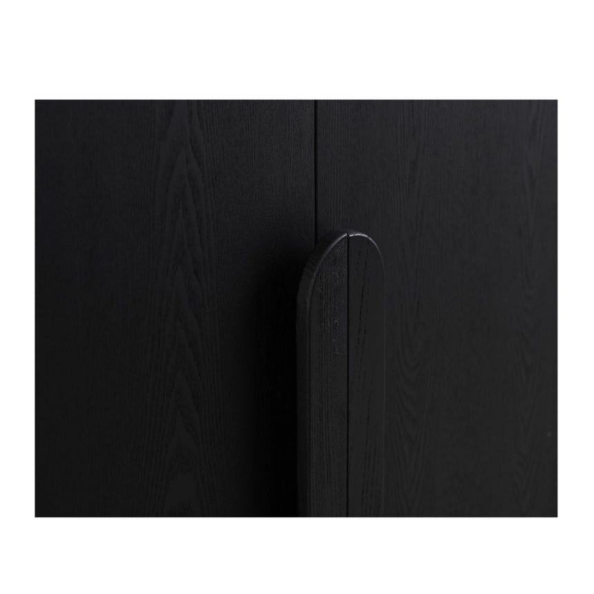 Ex Display - CDT8295-NI 150cm (H) Ash Curve Cabinet - Full Black