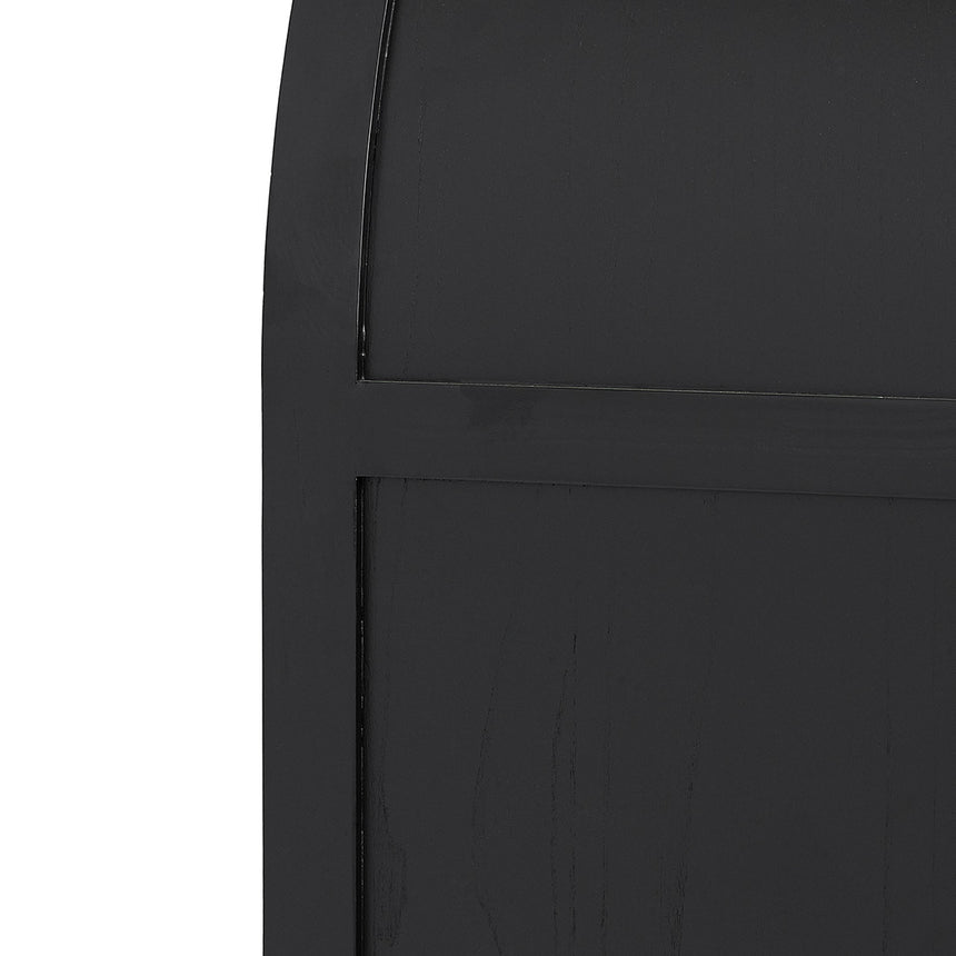 CDT8298-NI Glass Cabinet - Full Black