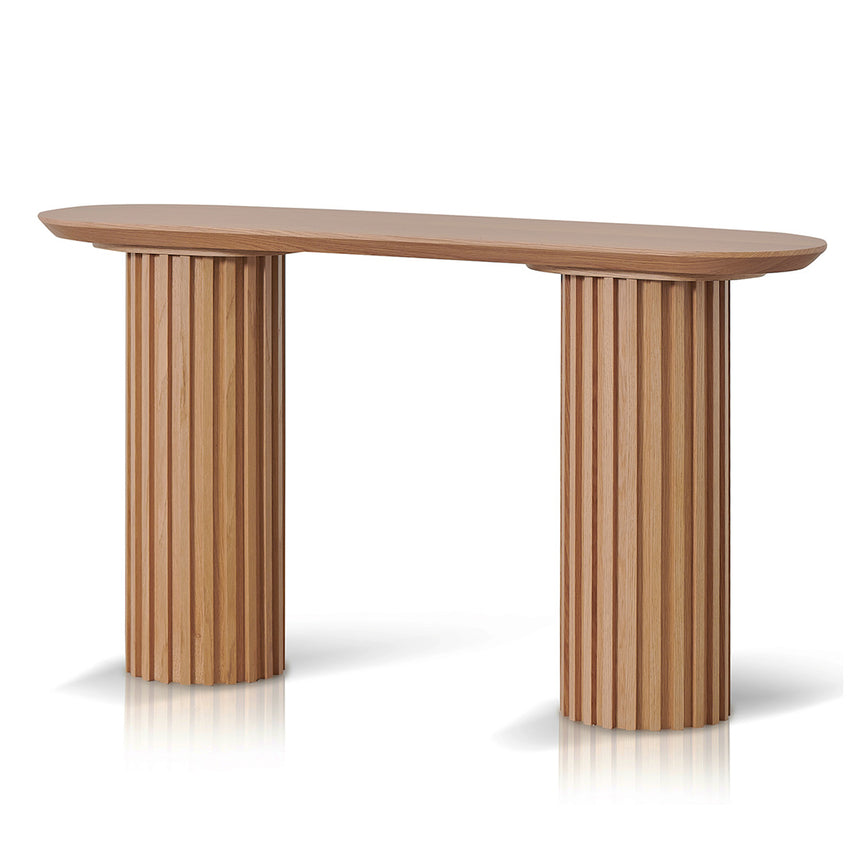 CDT8978-CN 1.6m Console Table - White Oak