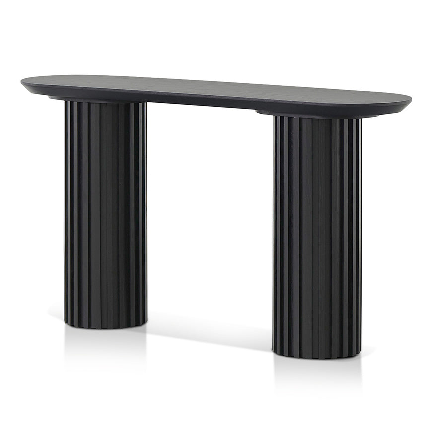 CDT6313-VA 1.6m Console Table - Textured Espresso Black