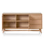 CDT8385-VN Wide Sideboard Unit with Drawers - Natural Oak