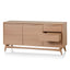 CDT8385-VN Wide Sideboard Unit with Drawers - Natural Oak