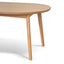CDT8388-VN 1.85m Dining Table - Natural Oak