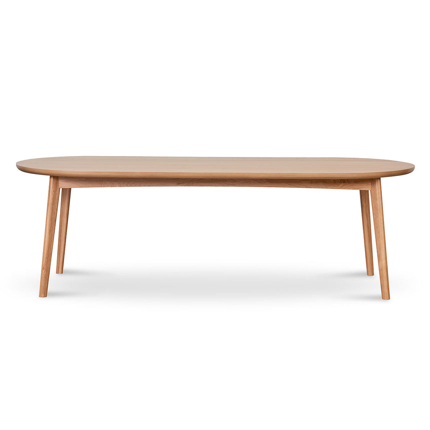 Ex Display - CDT8389-VN 2.4m Dining Table - Natural Oak