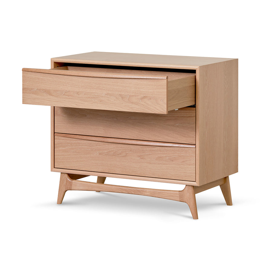 CDT8391-VN 3 Drawer Chest - Natural Oak