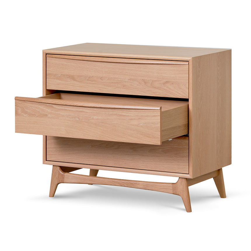 CDT8391-VN 3 Drawer Chest - Natural Oak