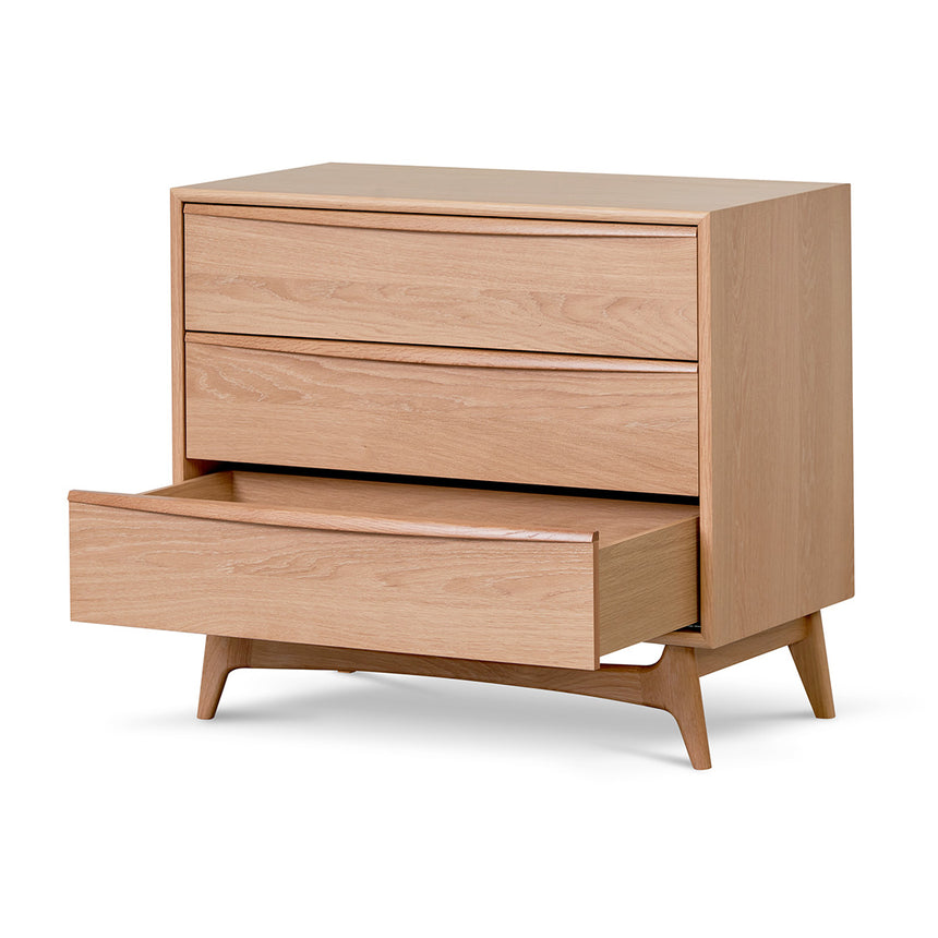 CDT8391-VN 3 Drawer Chest - Natural Oak