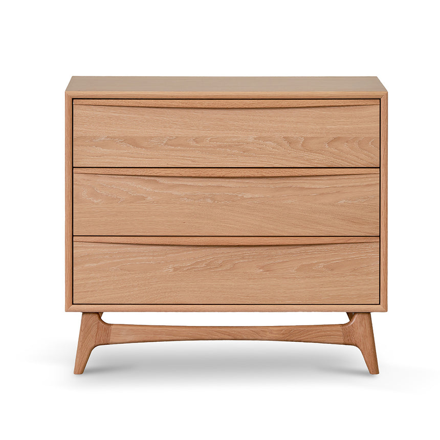 CDT8391-VN 3 Drawer Chest - Natural Oak