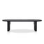 Ex Display - CDT8404-NI 2.8m oval dining table - Black